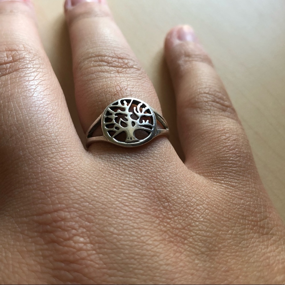 sterling silver tree of life ring!